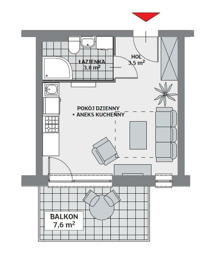 Apartamento Apartament Nr 39 Baltic Park Stegna  Exterior foto